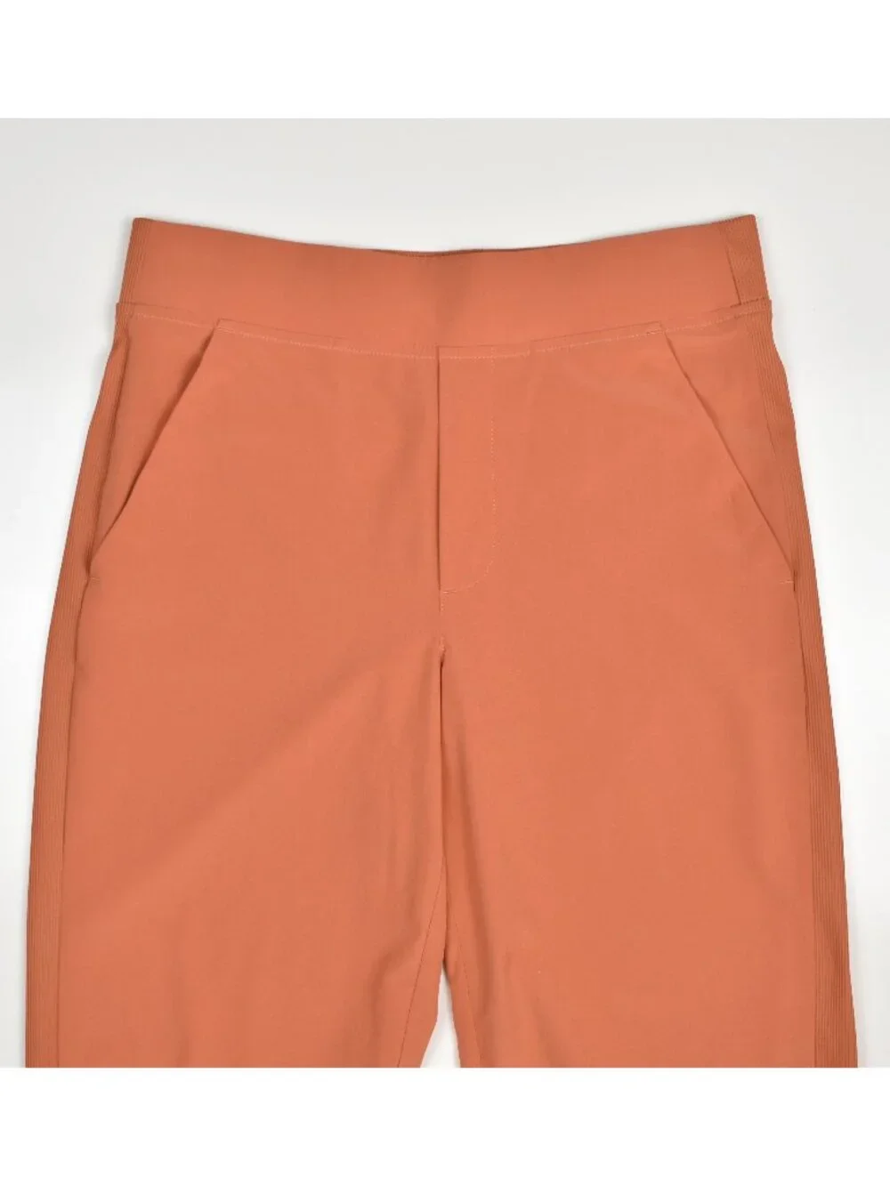 Athleta Brooklyn Mid Rise Ankle Pant Orange - 4 - Picture 3 of 6